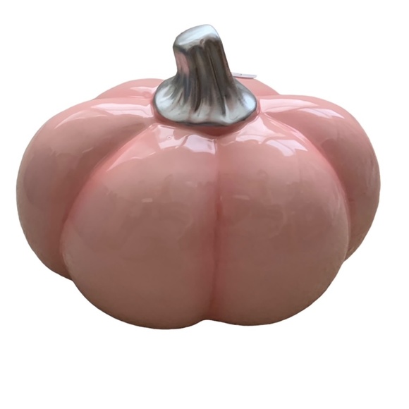 NEW Halloween PINK PUMPKIN LED Glossy Lightup Jack o’lantern - Picture 2 of 4